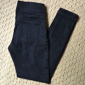 Old Navy Mid-Rise Super Skinny Black Denim Jegging 2